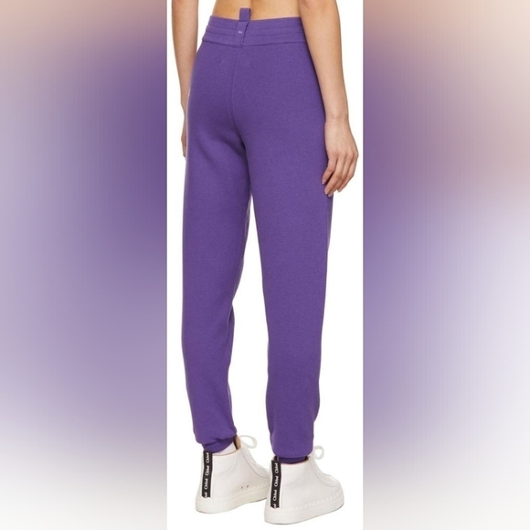 Marc Jacobs Purple Potion The Knit Sweatpants M - Picture 4 of 9